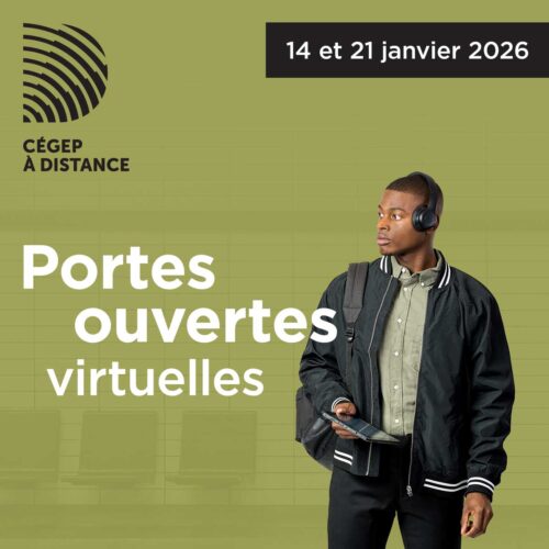 Portes ouvertes virtuelles - 14 et 21 janvier 2026